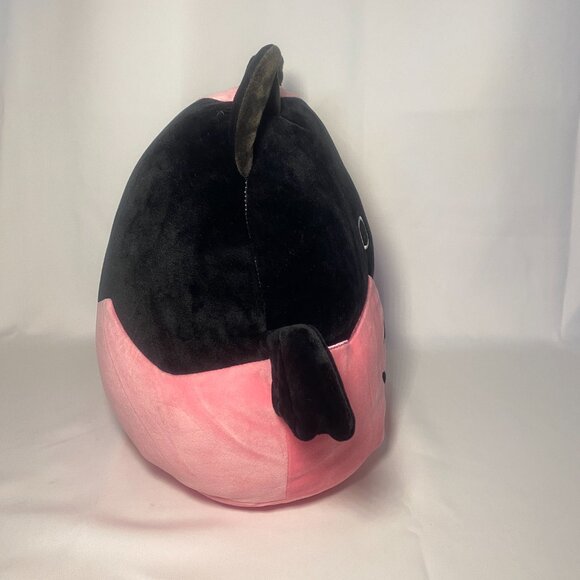 Squishmallows Emily Bat Pink Pumpkin Jack-O-Lantern Plush 12in S12 #184-8 NWT - Picture 4 of 12